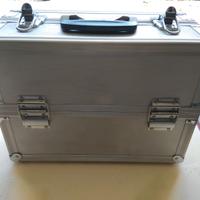 Valigia Macchina fotografica alluminio/scomparti