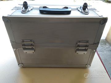 Valigia Macchina fotografica alluminio/scomparti