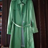Impermeabile verde taglia 44
