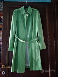 Impermeabile verde taglia 44