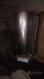 CISTERNA PER VINO O ALIMENTI ACCIAIO INOX