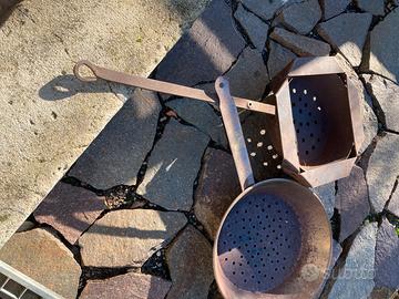 Griglie / tegame per caldarroste