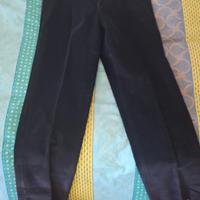 Pantaloni Velluto bleu, tg.48-Visconte di Modrone.