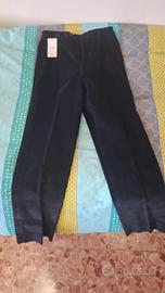 Pantaloni Velluto bleu, tg.48-Visconte di Modrone.