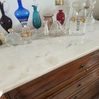 Cassettiera antica fine '800 in legno massello
