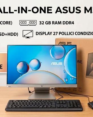 PC All-in-One ASUS M3700 Ryzen 7 32GB RAM 2.5TB