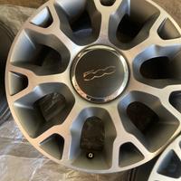 Cerchi in lega Fiat 500 più interni portiera