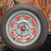 Cerchio cromodora arredamento officina 