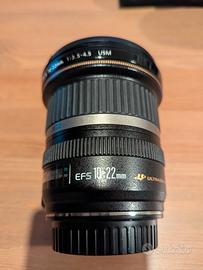 obiettivo Canon efs 10-22