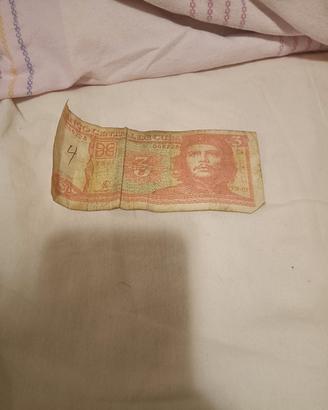 banconota 3 peso cubano molto rara