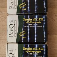 Tenda led 3 pezzi