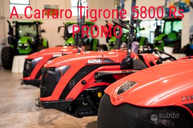TRATTORE A. CARRARO TIGRONE 5800 RS NUOVO PROMO