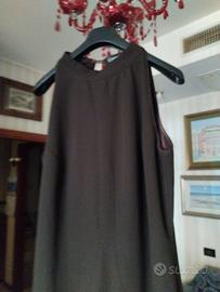 abito Capucine, scollo americana, tg 48, 