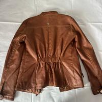 giacca in pelle twin set 12 anni