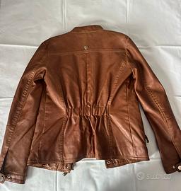 giacca in pelle twin set 12 anni