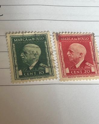 Italia regno1939 - 126- Usato 20 e 10 cent