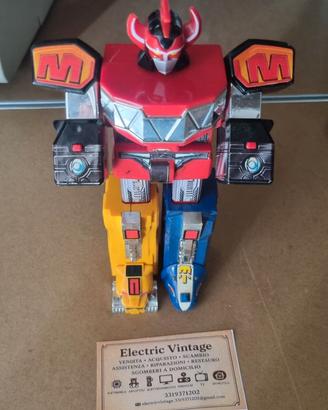 K0905NN-Megazord Power Rangers Bandai 1991 Marchon