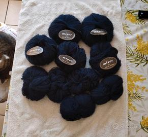Gomitoli di lana- mohair-acrilico
