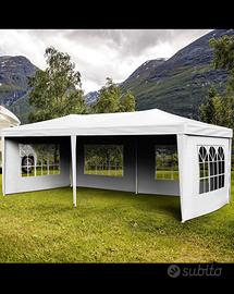 Gazebo per feste  3x6 metri, bianco