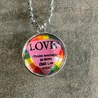 Anello arcobaleno love