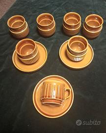 N° 6 + 1 Tazzine caffè Ambrosio marchio Tognana vi