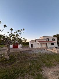 Villa indipendente con due abitazioni + 1 ettaro