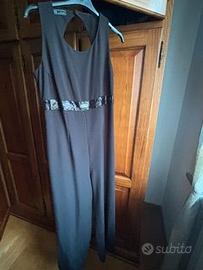 Tuta nera elegante marca X'S Milano