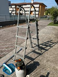 Mareriale piscina scale pompa