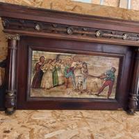 Vecchio olio su tavola