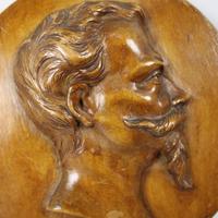 Scultura in legno di " Vittorio Emanuele II "