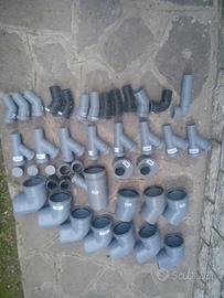 tubi di scarico e raccordi vari