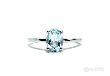 Anello Acquamarina 0.70ct