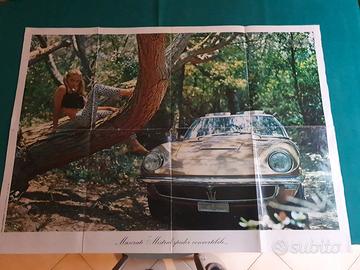 Poster Maserati Mistral