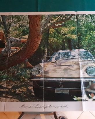 Poster Maserati Mistral