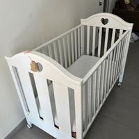 Culla marca erbesi modello dolce compreso materass