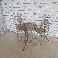 Set da Giardino in ferro stile Art Nuveau