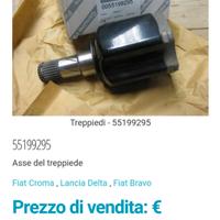 Giunto ,tripode. semiasse T-Jet 
