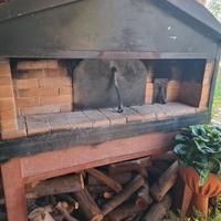 Forno per pizze da giardino 