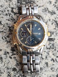 cronografo con allarme pulsar by seiko