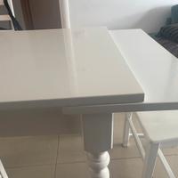 Tavolo legbo bianco