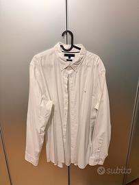 Camicia cotone TH Flex Tommy Hilfiger XXL bianca