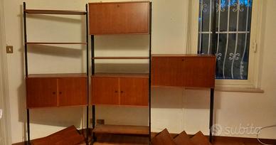 Libreria svedese teak