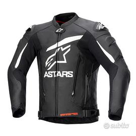 Giacca Alpinestars GP Plus V4 - Nero/Bianco