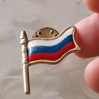 PINS FLAG RUSSIA BANDIERA 