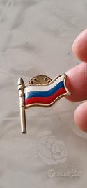 PINS FLAG RUSSIA BANDIERA 