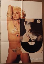 Madonna Erotica Vinile 12 Limited Edition + Poster