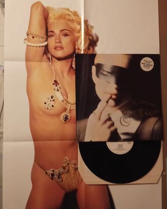 Madonna Erotica Vinile 12 Limited Edition + Poster