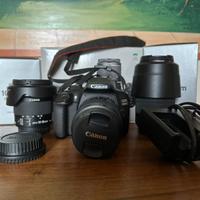 Canon EOS 1300D 18-55 Kit + 10-18mm + 55-250mm