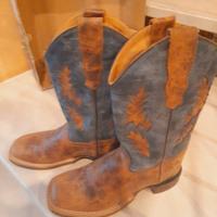 Stivali monta americana 37 Oldwest cuoio.