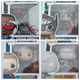 Lotto funko pop marvel avengers 